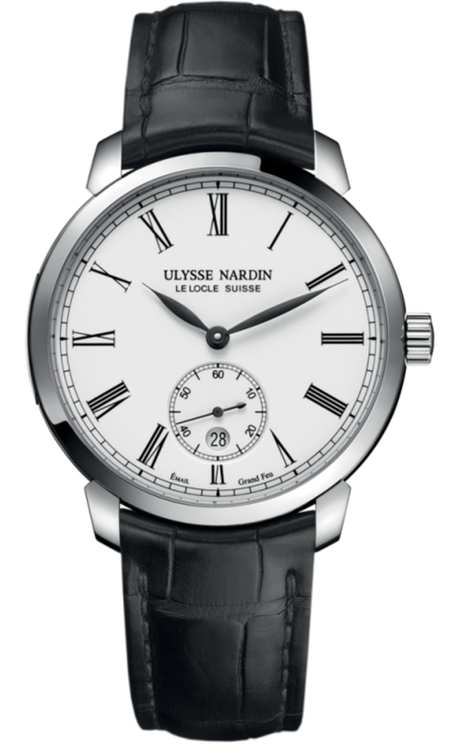 Ulysse Nardin 3203-136-2/E0-42 Classico Stainless steel