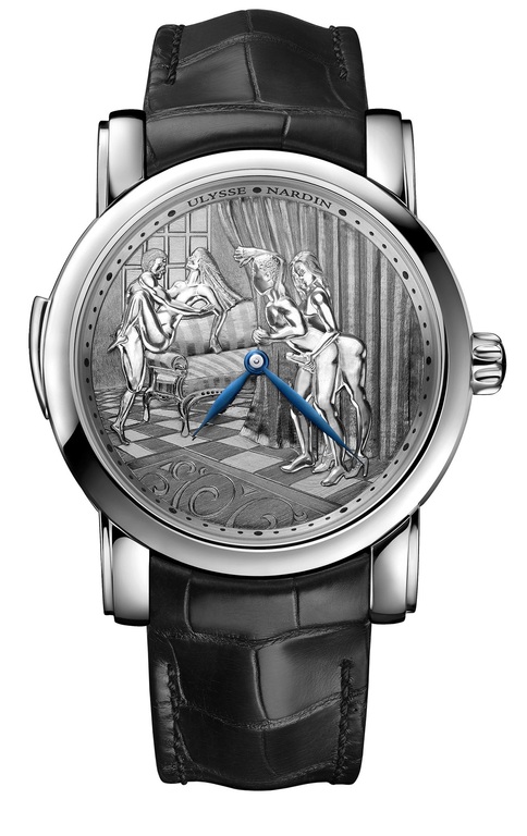 739-61/VOYEUR Ulysse Nardin Classic Complications Minute Repeater 42 mm Classico