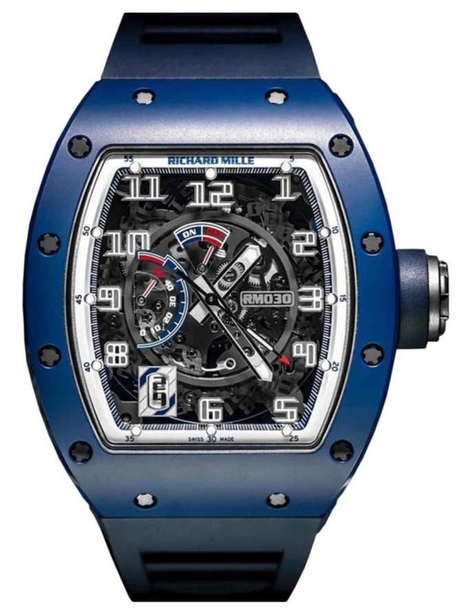 Richard Mille RM 030 Blue Ceramic EMEA Limited Edition RM RMAR1