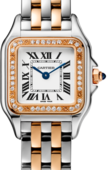 Cartier Panthere Secrete De Cartier W3PN0006 Pink Gold And Steel Diamonds Small