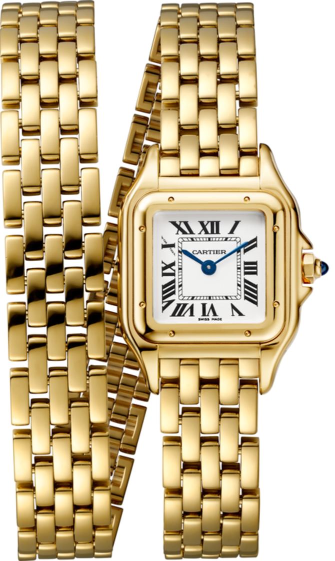 Cartier WGPN0013 Panthere Secrete De Cartier Double Loop Yellow Gold