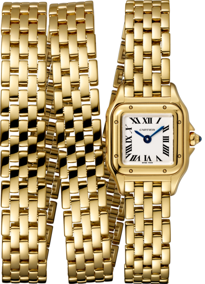 Cartier WGPN0012 Panthere Secrete De Cartier Triple Loop Yellow Gold