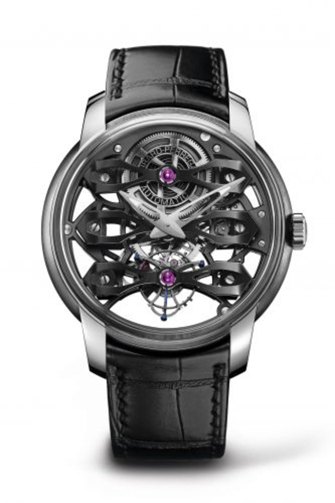 Girard Perregaux 99295-21-000-BA6A Haute Horlogerie Neo Tourbillon with Three Bridges Skeleton Titanium