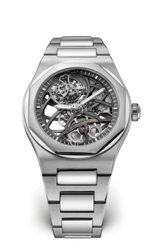 99110-53-001-53A Girard Perregaux Flying Tourbillon Skeleton White Gold Laureato