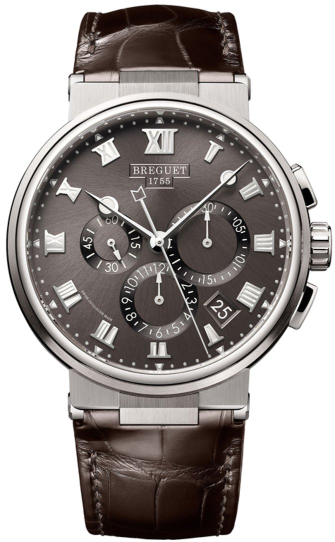 Breguet 5527ti/g2/9wv Marine Chronograph