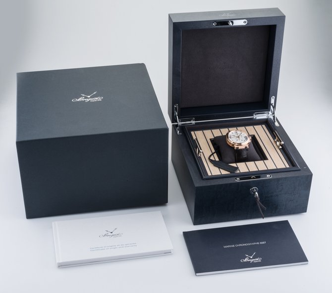 Breguet 5527br/12/9wv Marine Chronograph - фото 8