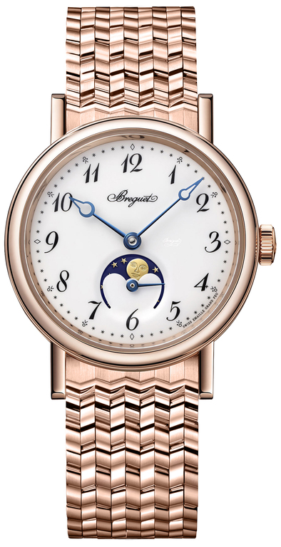 9087br/29/rc0 Breguet Automatic Moonphase 30 mm Ladies Classique