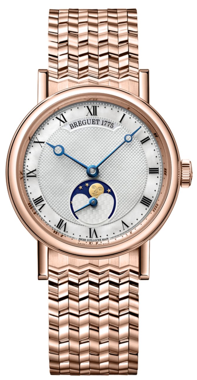 Breguet 9087br/52/rc0 Classique Automatic Moonphase 30 mm Ladies