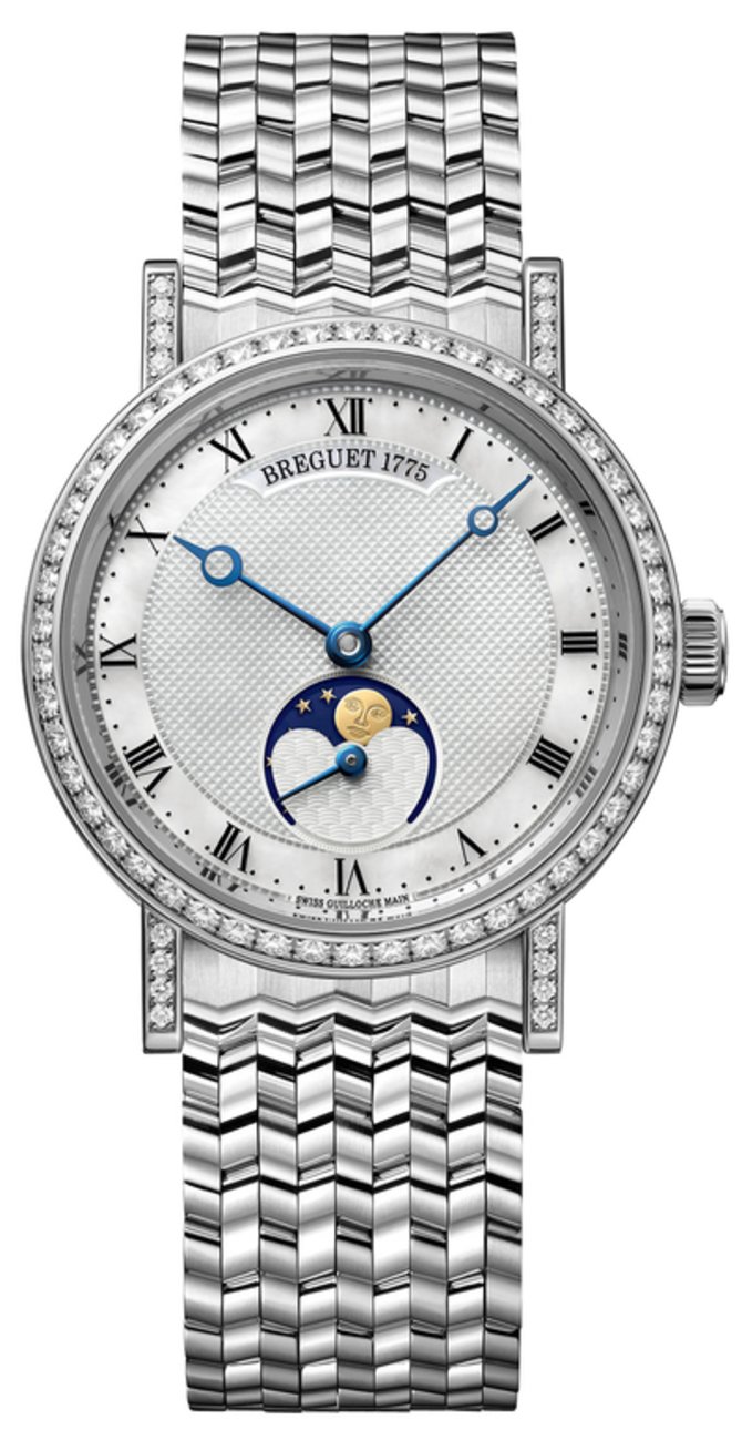 Breguet 9088bb/52/bc0/dd0d Classique Automatic Moonphase 30 mm Ladies