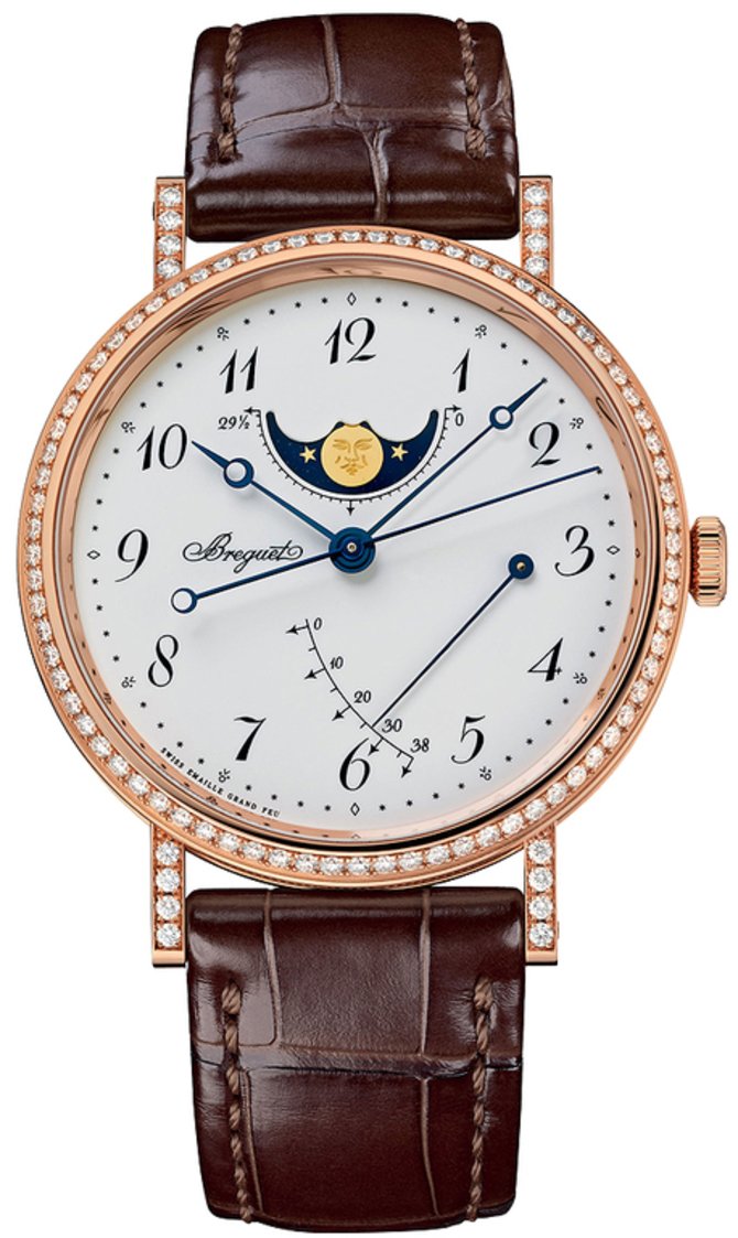 Breguet 8788br/29/986.dd00 Classique Moonphase Power Reserve 36 mm Ladies