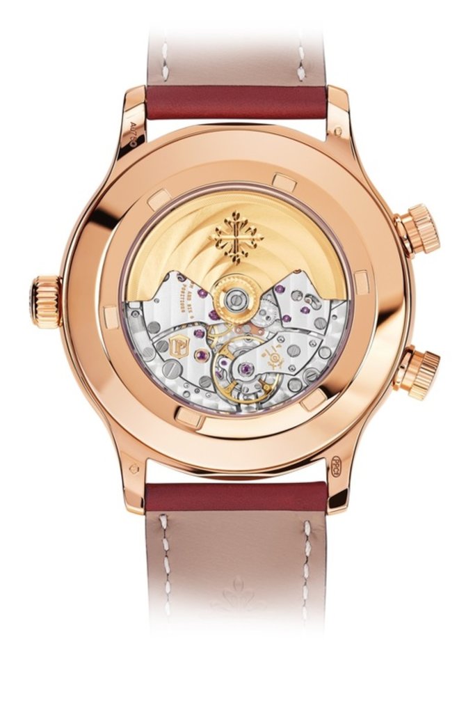 Patek Philippe 5524R-001 Complications Complicated Watches Calatrava Pilot Travel Time - фото 3