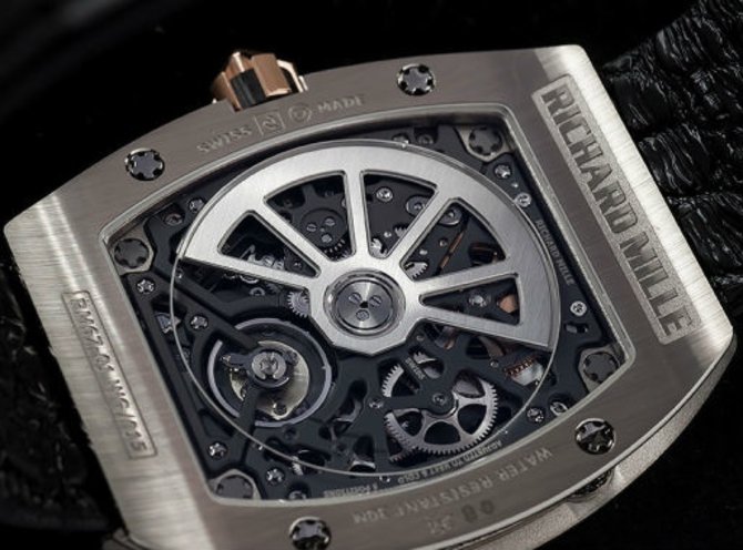 Richard Mille RM67-01 Extra Flat with diamond-set cases RM Mens Automatic - фото 2