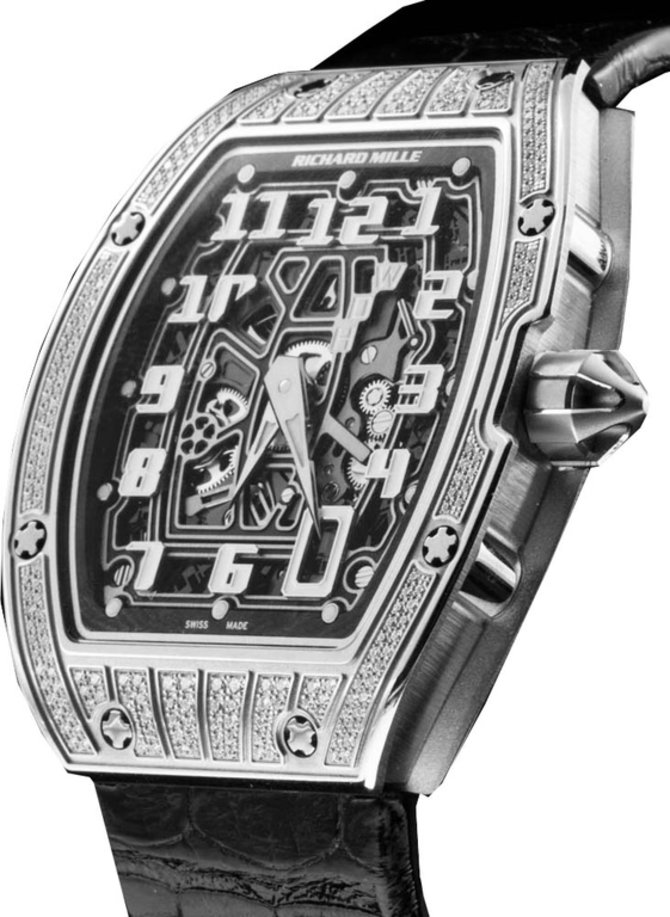 Richard Mille RM 67-01 Extra Flat titanium with diamond RM Automatic - фото 3