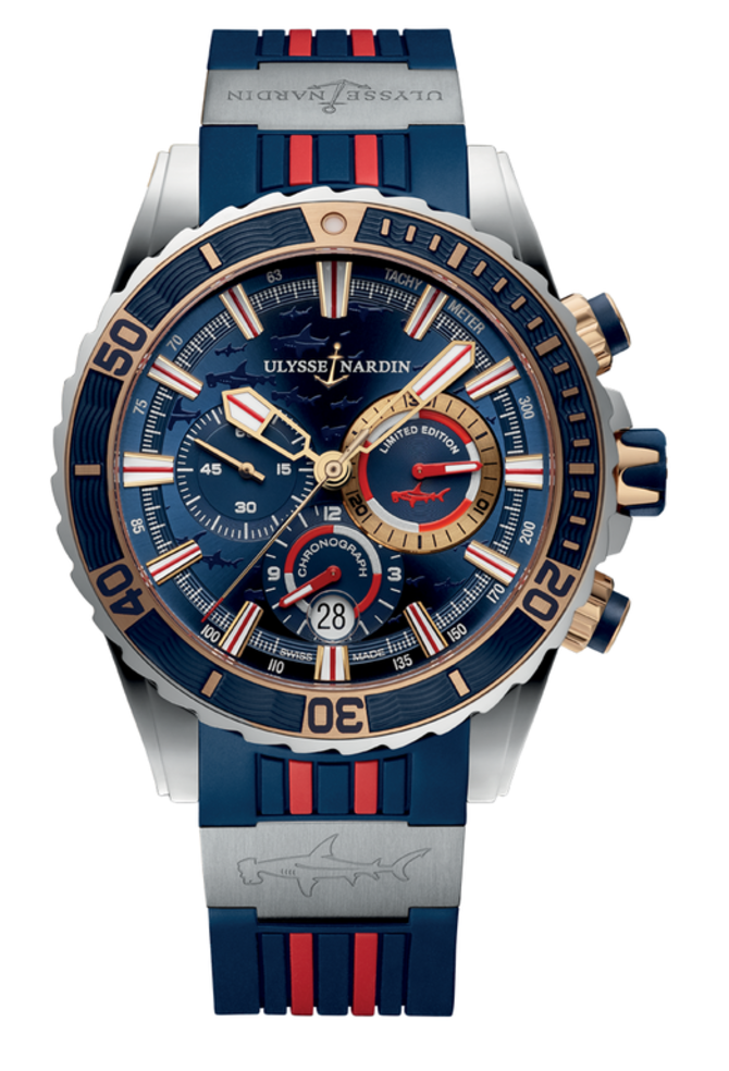 Ulysse Nardin 1505-151LE-3/93-HAMMER/BQ Maxi Marine Diver Chronograph