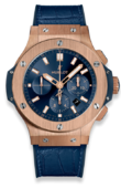 Hublot Часы Hublot Big Bang 44mm 301.PX.7180.LR Gold Blue 44 mm
