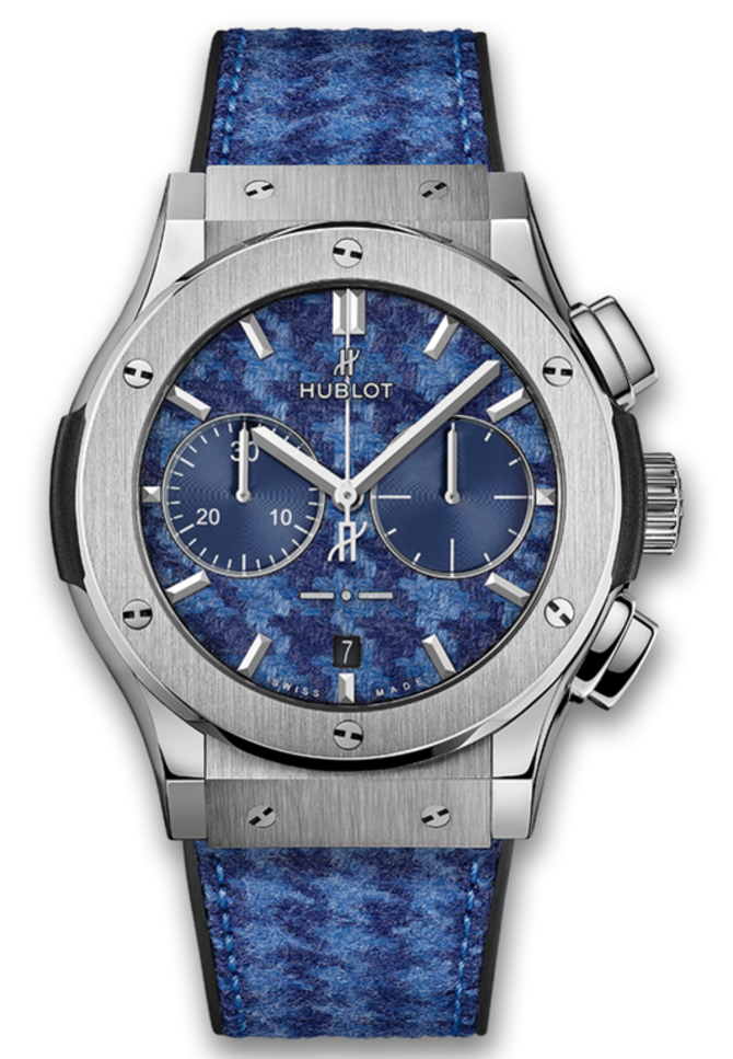 Hublot 521.NX.2710.NR.ITI18 Classic Fusion Chronograph Italia Independent Titanium 