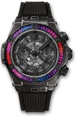 Hublot Часы Hublot Big Bang Unico 411.JB.4901.RT.4098 All Black Sapphire Galaxy 45mm