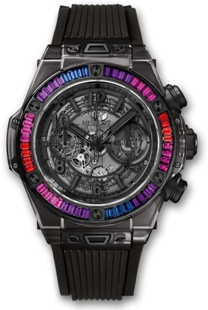 Hublot 411.JB.4901.RT.4098 Big Bang Unico All Black Sapphire Galaxy 45mm