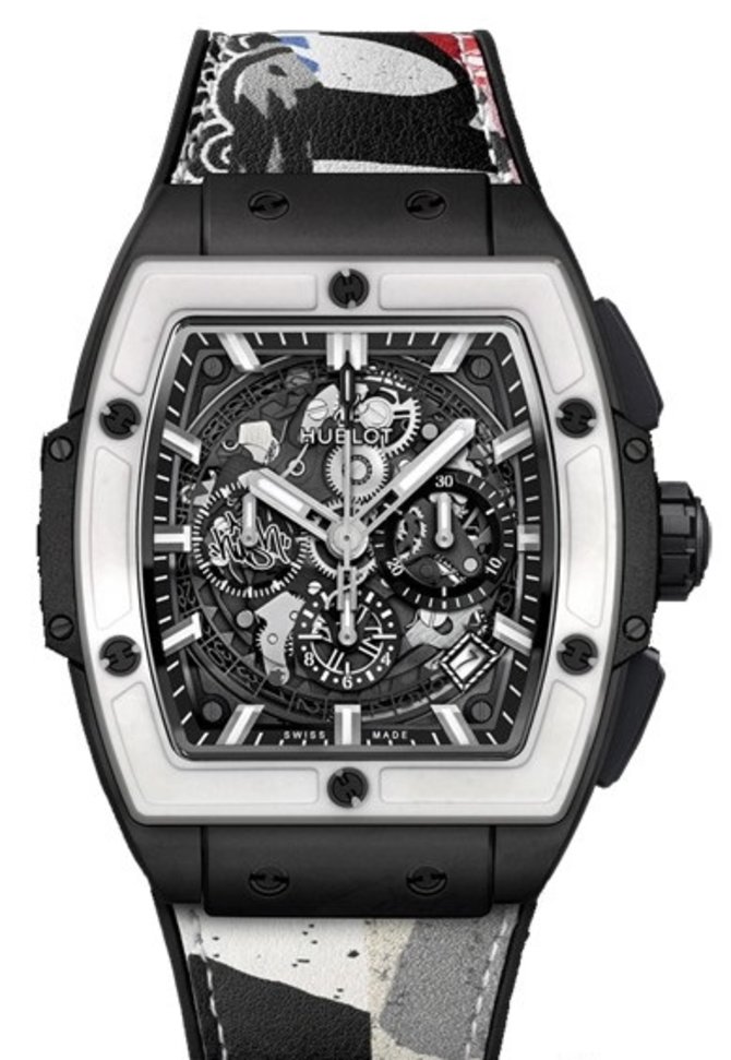 Hublot 641.CI.0112.VR.EWC17 Big Bang Unico West Coast Ceramic Black and White