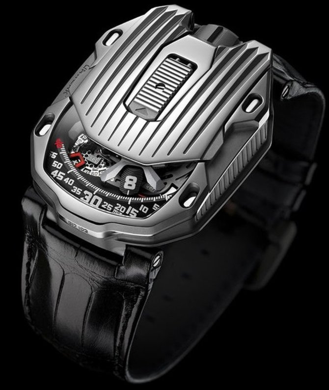 Urwerk UR-105 CT Streamliner UR-105 Steel and Titanium - фото 2