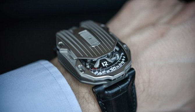 Urwerk UR-105 CT Streamliner UR-105 Steel and Titanium - фото 3