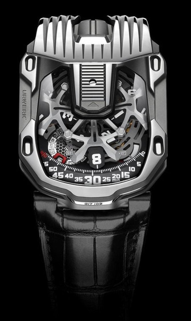 Urwerk UR-105 CT Streamliner UR-105 Steel and Titanium - фото 4