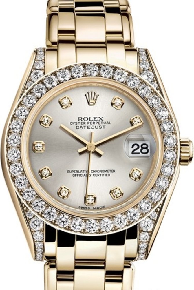 Rolex 81158-0031 Oyster Perpetual Pearlmaster Yellow Gold 34 mm