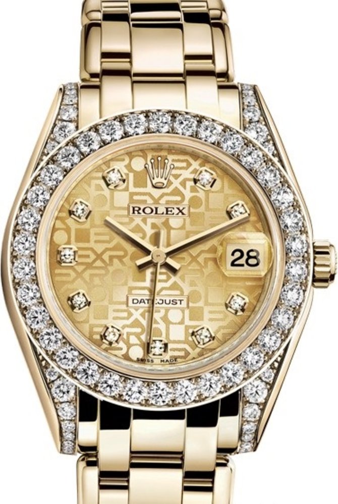 Rolex 81158-0018 Oyster Perpetual Pearlmaster Yellow Gold 34 mm