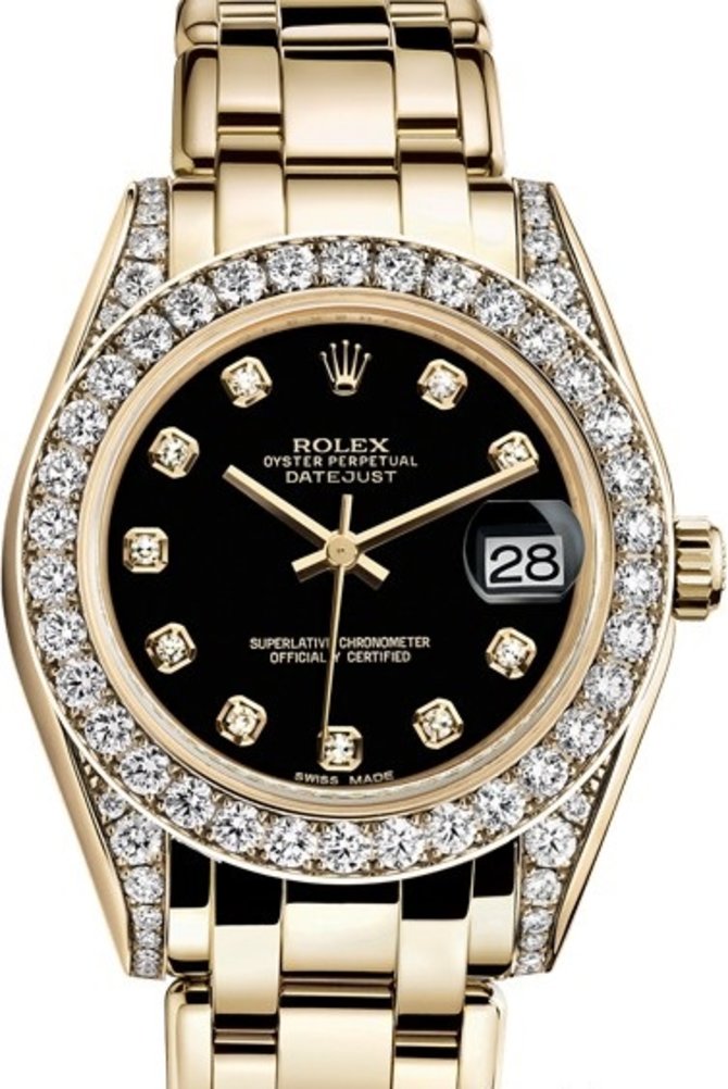 Rolex 81158-0055 Oyster Perpetual Pearlmaster Yellow Gold 34 mm