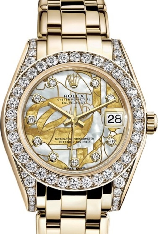 Rolex 81158-0057 Oyster Perpetual Pearlmaster Yellow Gold 34 mm