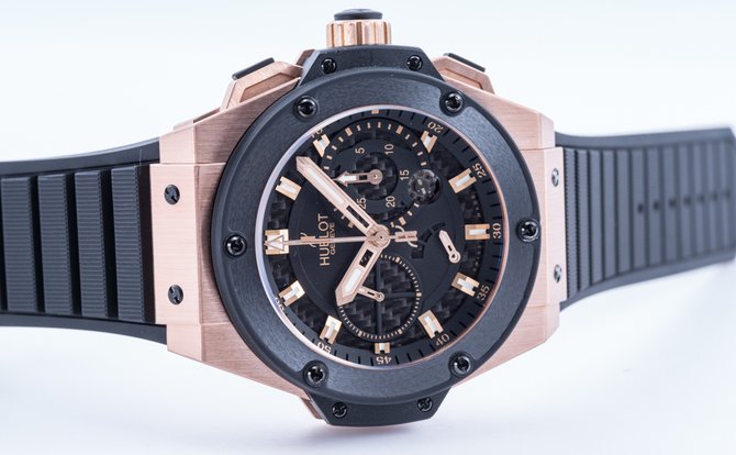 Hublot 709.OM.1780.RX USED King Power Split-Second Power Reserve Gold - фото 6