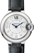 Cartier Ballon Bleu de Cartier W4BB0008 Steel Diamonds