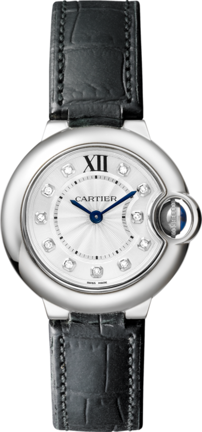 Cartier W4BB0008 Ballon Bleu de Cartier Steel Diamonds