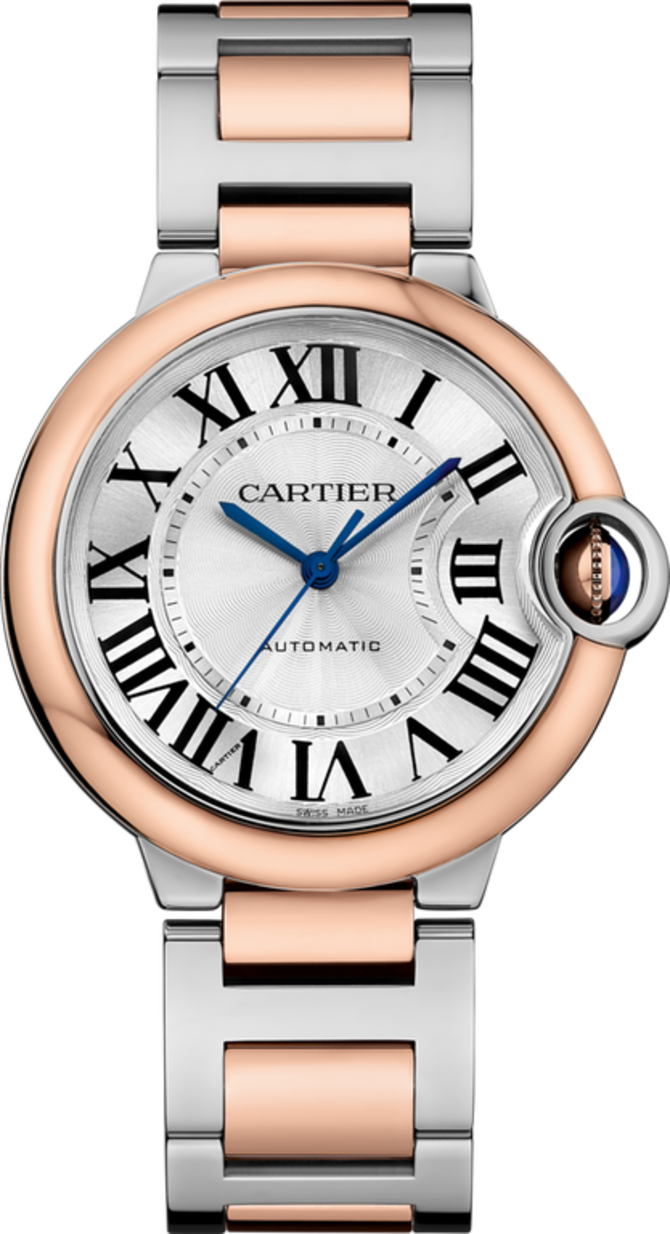Cartier W2BB0003 Ballon Bleu de Cartier Pink Gold Steel