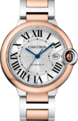 Cartier Часы Cartier Ballon Bleu de Cartier WE902054 Gold And Steel Diamonds