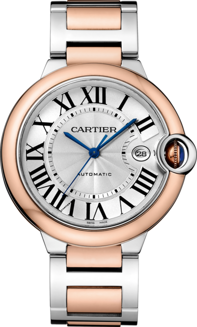 Cartier WE902054 Ballon Bleu de Cartier Gold And Steel Diamonds
