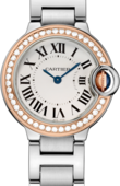 Cartier Часы Cartier Ballon Bleu de Cartier WE902079 Pink Gold Steel