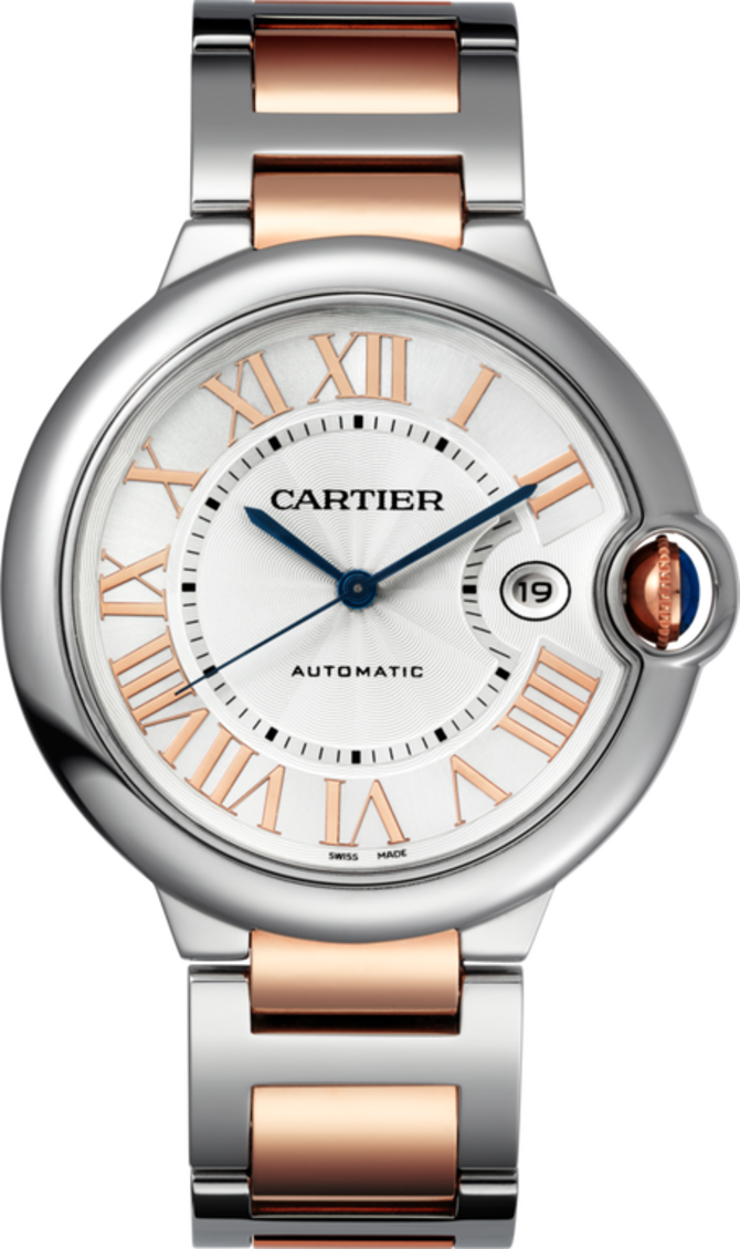 Cartier W6920095 Ballon Bleu de Cartier Pink Gold Steel