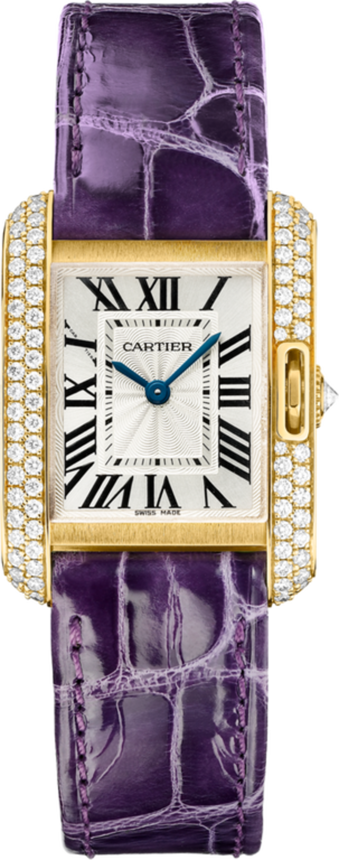 Cartier WT100014 Tank Anglaise Yellow Gold Diamonds