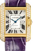 Cartier Tank WT100017 Anglaise Large Yellow Gold Diamonds