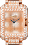 Cartier Tank HPI00560 Anglaise Large Model Pink Gold Diamonds