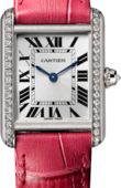 Cartier Tank WJTA0011 Louis Small White Gold Diamonds