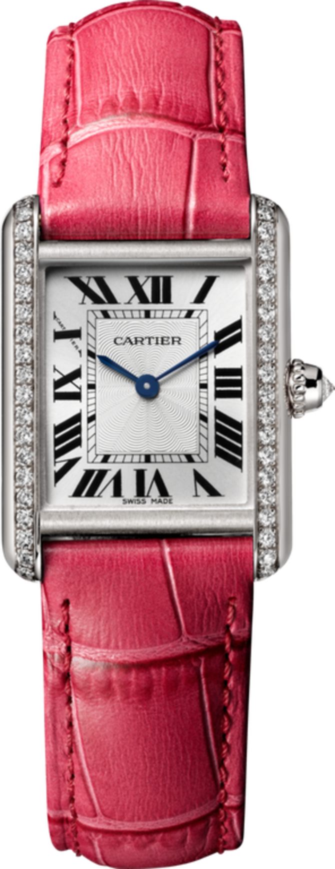 Cartier WJTA0011 Tank Louis Small White Gold Diamonds