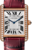 Cartier Tank WJTA0014 Louis Large Pink Gold Diamonds