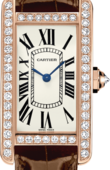 Cartier Tank WJTA0002 Americaine Small Pink Gold Diamonds