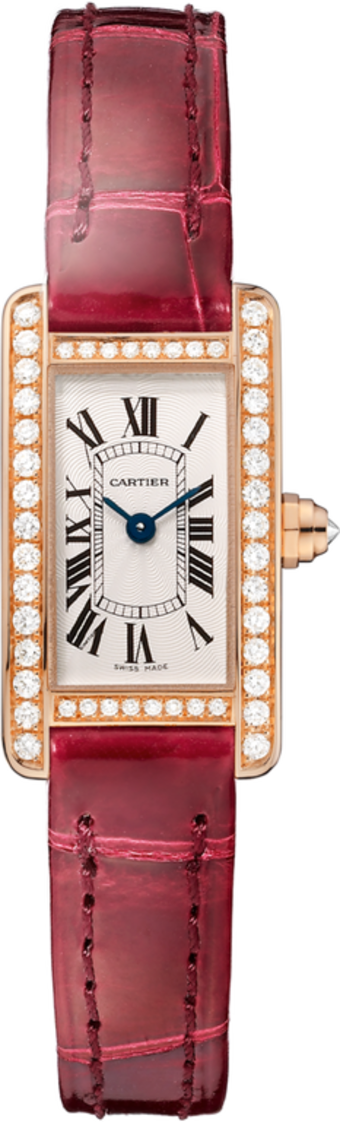Cartier WB710014 Tank Americaine Mini Pink Gold Diamonds