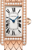 Cartier Tank WB710008 Americaine Small Pink Gold Diamonds