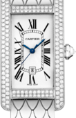 Cartier Tank WB710011 Americaine Medium White Gold Diamonds
