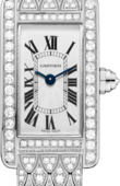 Cartier Tank HPI00724 Americaine Mini White Gold Diamonds