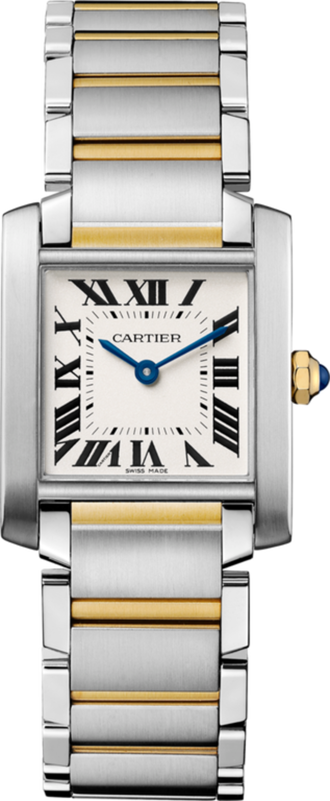 Cartier W2TA0003 Tank Francaise Medium Yellow Gold Steel